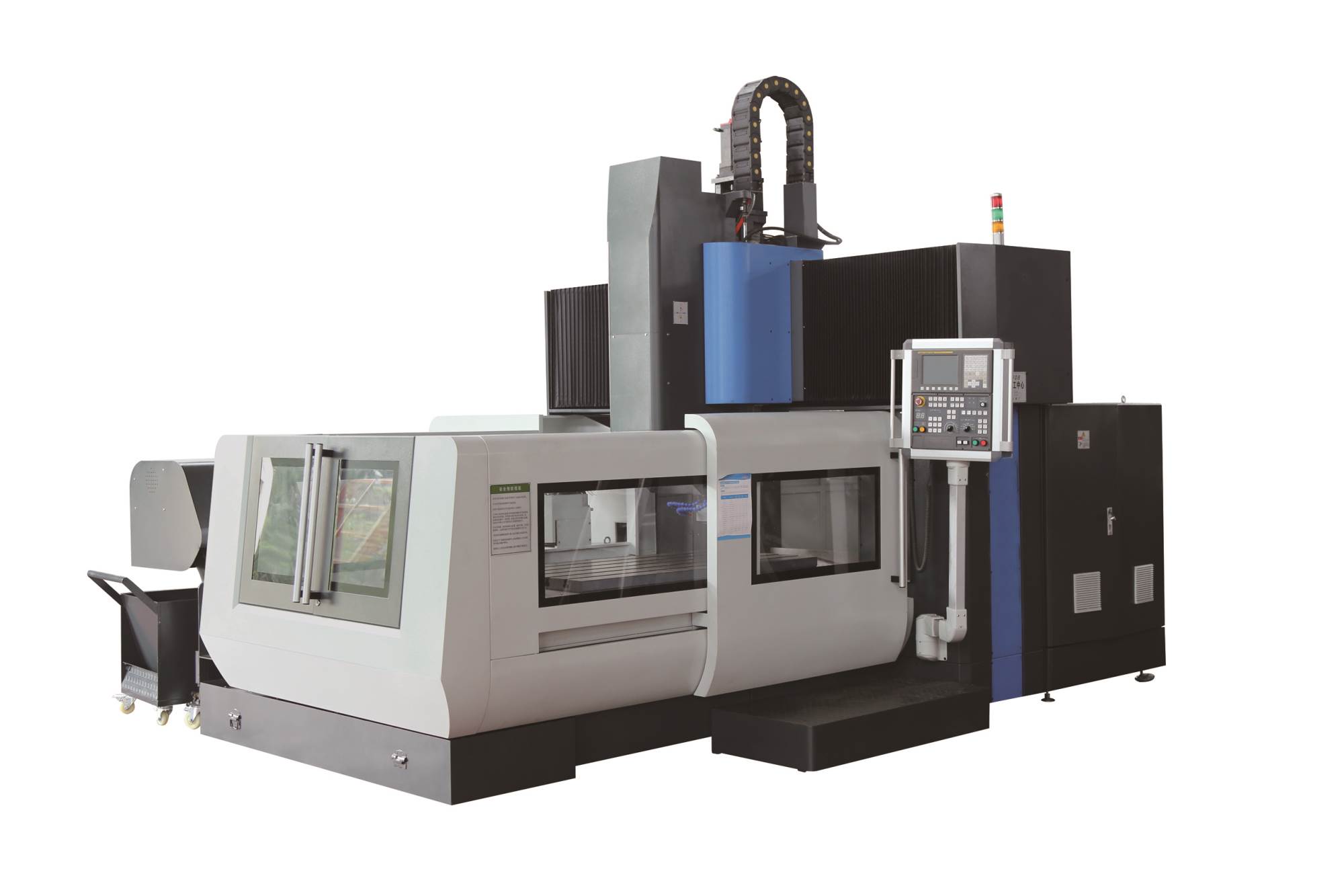 粘刀的雙頭精雕機(jī)，如何處理？